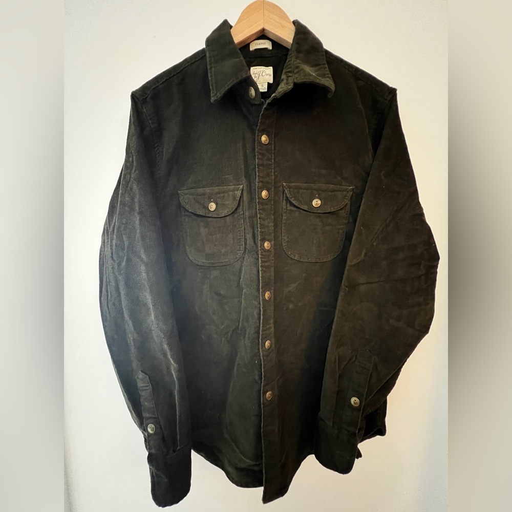 Men’s JCREW classic fit corduroy shirt